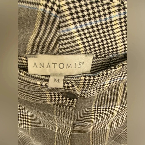 Anatomie Harmony Pant Plaid Size Medium - Picture 6 of 9